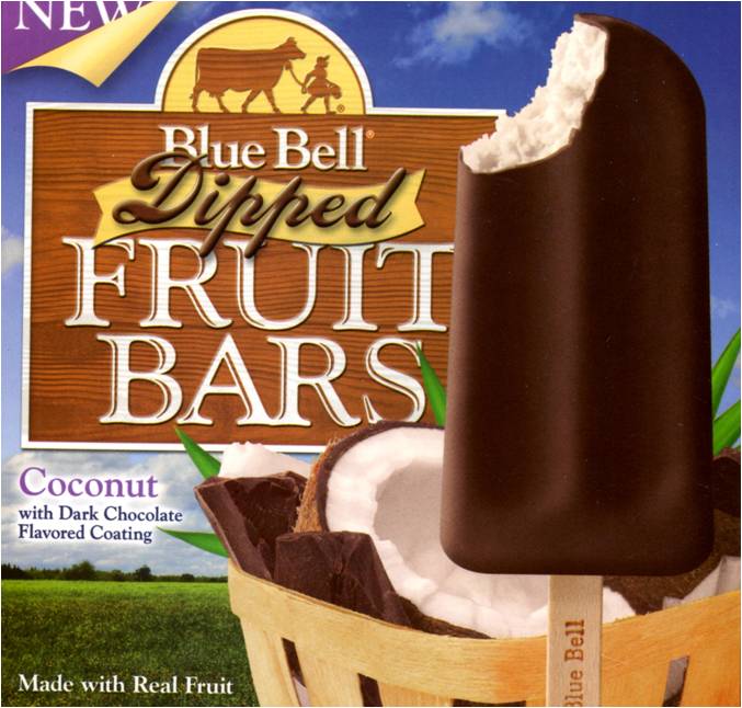 Blue Bell ice cream novelties